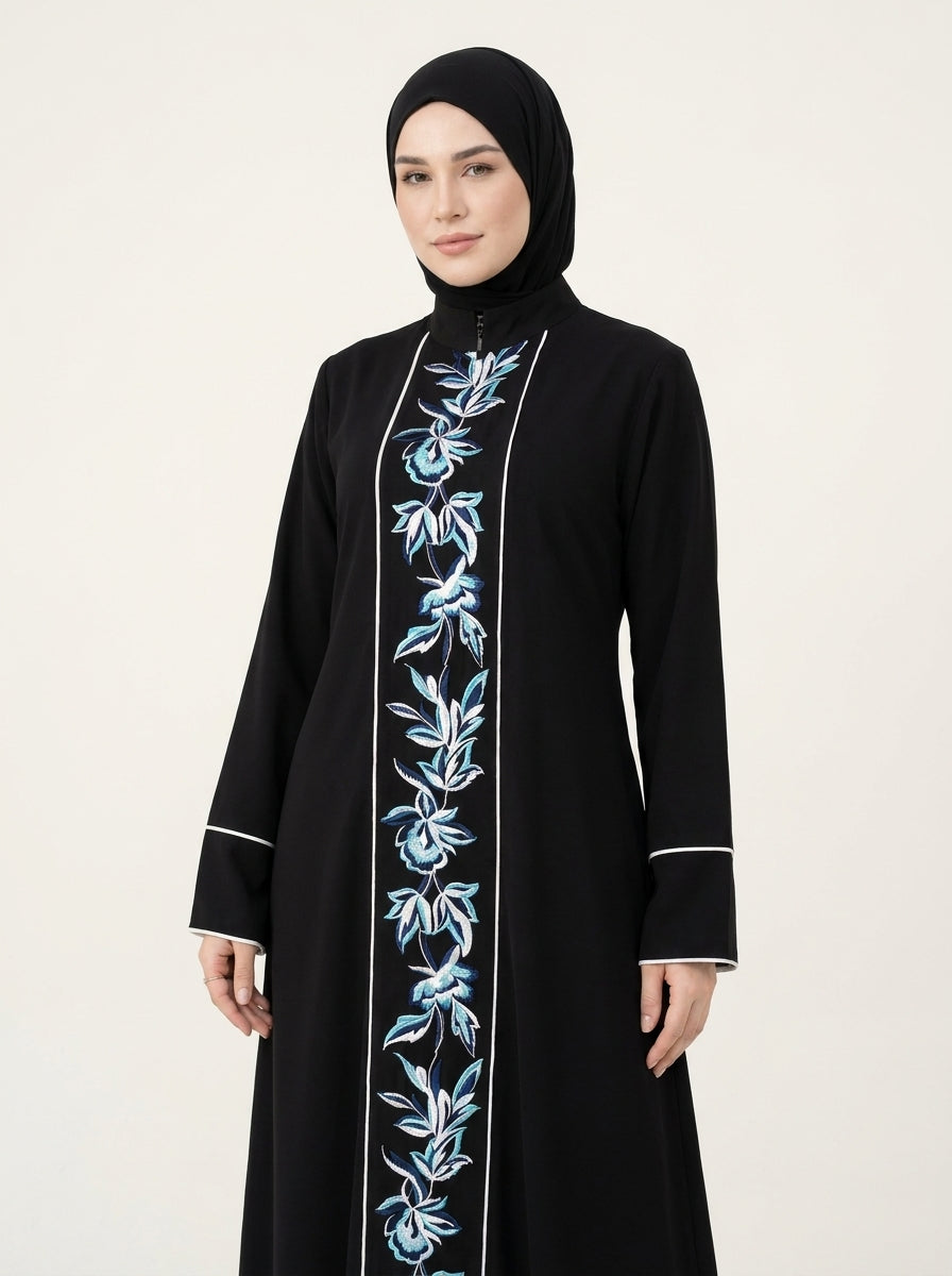 عباية صيفي مطرزة — كود 212