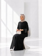 عباية صيفي مطرزة — كود 203