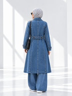 سوت قطعتين جينز كود 5289 - عاليا فاشون (صورة 3)